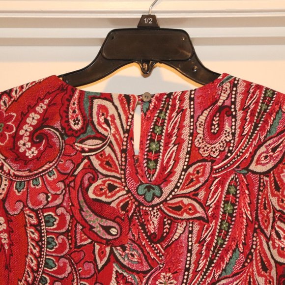 J Jill Paisley Tunic - Picture 6 of 8